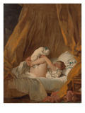 La Gimblette (Girl with Her Dog)  about 1770
