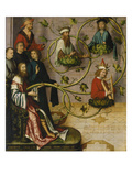 High Altar of the Dominican Church of Frankfurt: the Genealogy of Christ (Lower Part)  1501