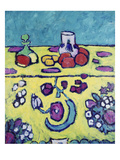 Still-Life with Colourful Cloth  1910