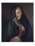 Dame Mit Schleier
