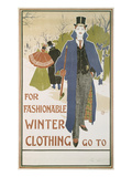 Von Louis John Rhead (1857-1913) for Fashionable Winter Clothing