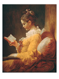 Young Girl Reading  about 1776