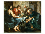 Jupiter Und Merkur Bei Philemon Und Baucis  um 1620-1625