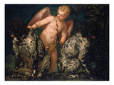 Cupid with Two Dogs after 1570