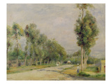 Rural Road Near Louvecienne  1895