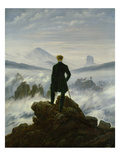 The Wanderer Above the Sea of Fog  about 1818