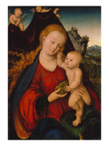 Madonna with Grapes