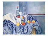 Still-Life with Peaches and Bottles