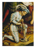 Sebastiansaltar Martyrdom of St Sebastian Detail Crossbowman