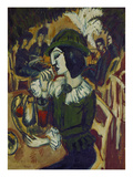 Green Lady in the Garden Café  1912