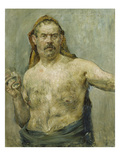 Self-Portrait with a Glass  1907