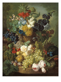 Still Life with Fruit and Flowers