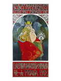 Poster for the 6th Meeting of the Czech Sokol-Union  Prague 1912