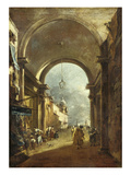 View Through an Archway