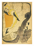 Lithograph Jane Avril  1893
