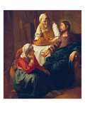 Christ in the Home of Martha and Mary  about 1654