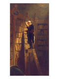 The Book Worm  about 1850