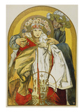 Plakat Zum Zehnten Jahrestag Des Bestehens Der Tschechoslowakischen Republik  1928