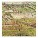 The Flood at Eragny  1893