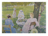 Family in the Orchard  1890