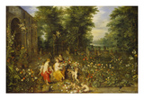 Allegorie Des Fruehlings (Flora Im Blumengarten)