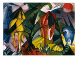 Pferde Und Adler  1912