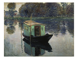 Monet's Studio-Boat  1874