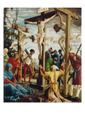 Passions/Sebastians-Altar in StFlorian the Crucifixion of Christ