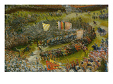 The Battle of Issus 333 VChr (The Battle of Alexander at Issus)  1529 Detail Cenre