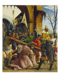 Passions/Sebastians-Altar in StFlorian Outside Carrying the Cross