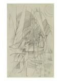 Aus Dem Skizzenbuch Von Der Front: Stehende Rehe  1915