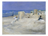 Am Strand Von Nordwijk  1908