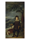 Prince Balthasar Carlos as Hunter  about 1635