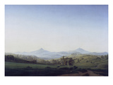 Boehmische Landschaft Mit Dem Milleschauer