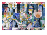 Hafenbild (Raddampfer)  1918 /142