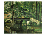 Die Bruecke in Maincy Gegen 1879