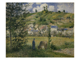 Landscape at Chaponval  1880