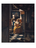 The Love Letter  about 1670