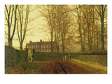 Going to Church in Autumn  1888