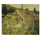 Slightly Uphill Path in the Countryside (Summer)  about 1875