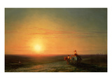 Peasants Returning from the Fields at Sunset  187()