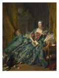 Portrait of Madame De Pompadour  1756