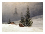 Winter Landscape with Church  1811