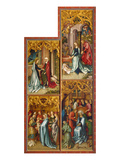 Kaisheimer Altarpiece (Right Inner Panel): Assumption Day  Nativity  Presentation in Temple