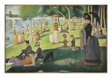 A Sunday on the Island of La Grande Jatte  1884-86