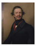 King Ludwig I of Bavaria  Half-Portrait  1841