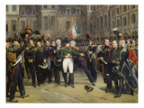 Napoleon I Bidding Farewell toImperial Guard atChateau De Fontainebleau  20th April 1814