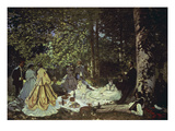 Le Dejeuner Sur L'Herbe  1866