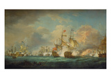 The Battle of Trafalgar  21st October 1805 Painted 1806