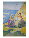 Junge Provencalinnen Am Brunnen  1892